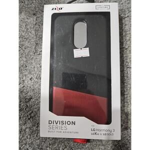 Phone Case For LG Harmony 3, LG K40, and LG Solo Zizo Division Series Red And...